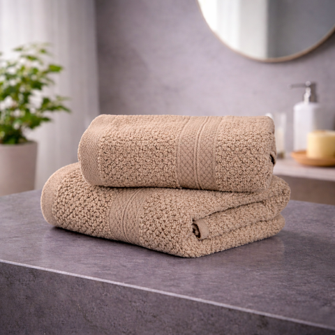 GRES Colorado | 100% Cotton 2 Piece Hand Towel | 450 GSM | Ring Spun Yarn