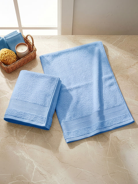 GRES Colorado | 100% Cotton 2 Piece Hand Towel | 450 GSM | Ring Spun Yarn
