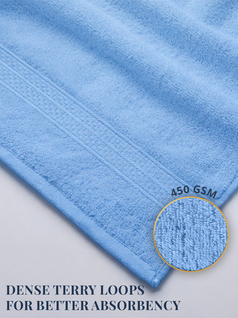 GRES Colorado | 100% Cotton 2 Piece Hand Towel | 450 GSM | Ring Spun Yarn