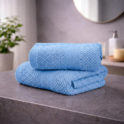 GRES Colorado | 100% Cotton 2 Piece Hand Towel | 450 GSM | Ring Spun Yarn