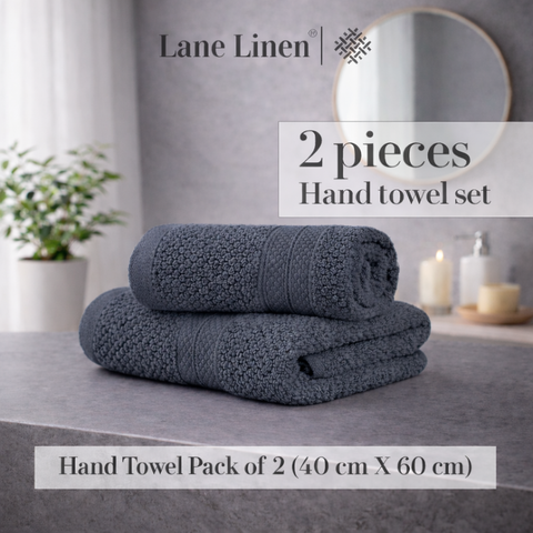 GRES Colorado | 100% Cotton 2 Piece Hand Towel | 450 GSM | Ring Spun Yarn
