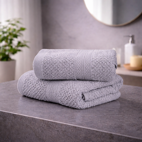 GRES Colorado | 100% Cotton 2 Piece Hand Towel | 450 GSM | Ring Spun Yarn