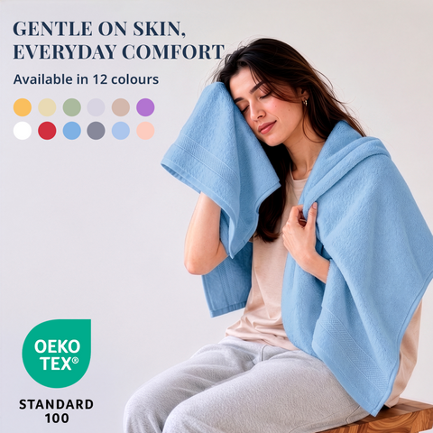 GRES Colorado | 100% Cotton Bath Towel | 450 GSM | Ring Spun Yarn