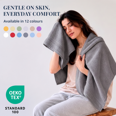 GRES Colorado | 100% Cotton Bath Towel | 450 GSM | Ring Spun Yarn