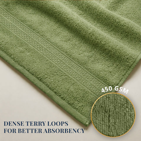 GRES Colorado | 100% Cotton Bath Towel | 450 GSM | Ring Spun Yarn