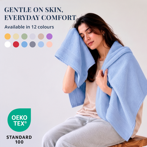 GRES Colorado | 100% Cotton Bath Towel | 450 GSM | Ring Spun Yarn