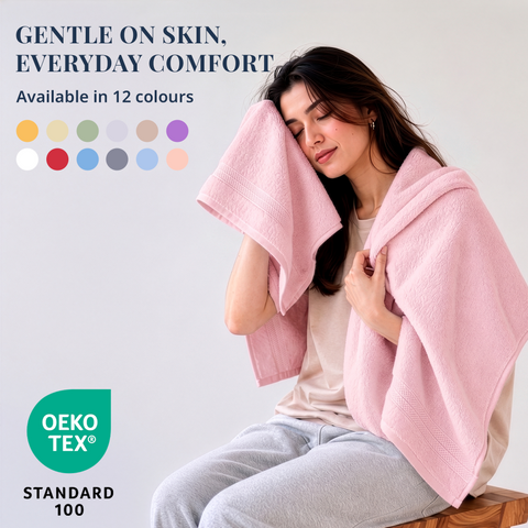 GRES Colorado | 100% Cotton Bath Towel | 450 GSM | Ring Spun Yarn
