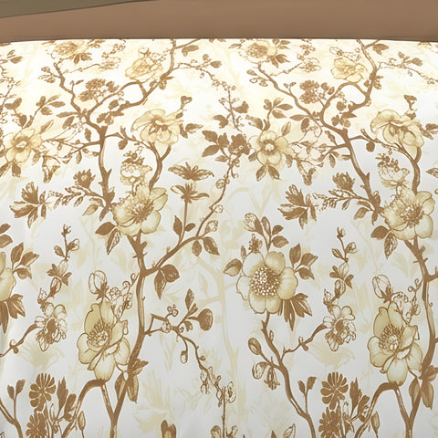 Symphony | 100% Cotton Sheet Set | Soft & Breathable Fabric | 2 Piece (1 Bedsheet + 1 Pillow Cover) | Single Bed Sheet Set