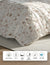 Floral patterned Bedsheet on a bed 100 % Cotton Bedsheet, 120 TC, Super Soft, Skin Friendly Bedsheet, Durable & Sustainable Bedsheet
