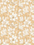 Pattern of white flowers on a beige background