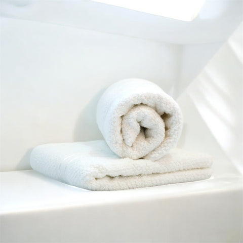 Lane Linen 100% Cotton, Highly Absorbent - 2 Hand Towels, 575 GSM (White) - Lane Linen