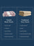 Quick Comparison chart of Turkish beach towels and traditional terry towels on a blue background.