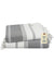 Two folded towels with a tag indicating 'Pack of 2' on a white background