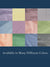 Grid of fabric towels available in many different colors swatches in various colors with a blue border and text