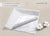 LANE LINEN White 100% Cotton Handkerchief, Premium Handkerchiefs, Comfortable Handkerchief, Pocket Friendly Handkerchief