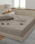 Taupe Colour Bedsheet & Pillow, Soft Bedsheet, Skin Friendly Bedsheet