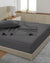 Charcoal  Colour Bedsheet & Pillow, Soft Bedsheet, Skin Friendly Bedsheet