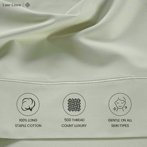 Mineral  Colour Bedsheet, Long Staple Cotton Bedsheet, Gentle On All Skin Types