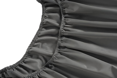 Charcoal Colour Bedsheet, Elastane Fitted Sheet  