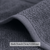Lane Linen 100% Cotton, Highly Absorbent, Premium Bath Towel, 575 GSM Bath Towel, Charcoal Colour Bath Towel
