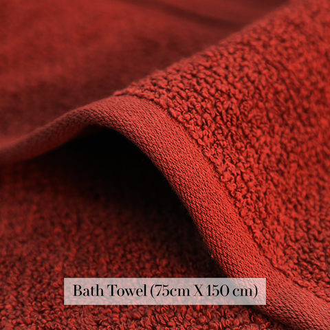 Lane Linen 100% Cotton, Highly Absorbent, Premium Bath Towel, 575 GSM Bath Towel, Dark Brown Colour Bath Towel