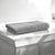 Lane Linen 100% Cotton Bath Towel for Bathroom, Silver Colour Bath Towel