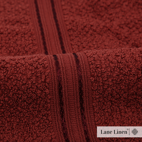 Lane Linen 100% Cotton, Highly Absorbent, Premium Hand Towel, 575 GSM Hand Towel, Dark Brown Colour