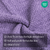 Zero Twist Yarn For High Absorbency, Soft & Gentle Feel On The Skin , OEKO-TEX Hand Towels, English Lavendar colour