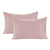 Sephia Rose Colour Pattern 2 Pillows in White Background
