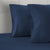 Lane Linen 100% Organic Cotton Pillow Pair |Breathable Fabric | Sustainable & Eco Friendly(Estate Blue,Standard) - Lane Linen