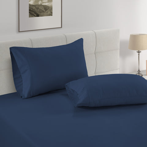  Organic Cotton Pillow Pair |Breathable Fabric | Sustainable & Eco Friendly Durable Pillows 