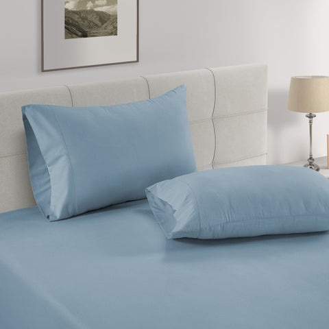  Organic Cotton Pillow Pair |Breathable Fabric | Sustainable & Eco Friendly Durable Pillows 