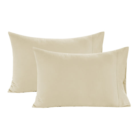 Ivory Colour Pattern 2 Pillows in White Background