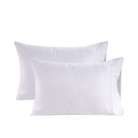 White Colour Pattern 2 Pillows in White Background