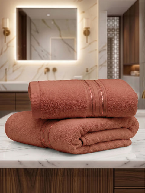 Lane Linen 100% Cotton 2 Piece Hand Towels Set 575 GSM Highly Absorbent and Soft