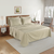 Linen Colour Bedsheet with 4 pillow covers