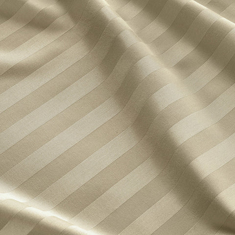 Linen  Colour Bedsheet Stripe King 800TC 
