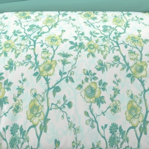 Symphony | 100% Cotton Sheet Set | Soft & Breathable Fabric | 2 Piece (1 Bedsheet + 1 Pillow Cover) | Single Bed Sheet Set