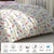 White Yellow Color Floral Pattern Design Bedsheet ,  Cotton Bedsheet, 400 TC,Super Soft Bedsheet, Skin Friendly Bedsheets, Durable & Sustainable Bedsheet