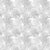 Grey Colour Leaf Floral Pattern Bedsheet