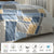 Blue Pattern Color Bedsheet,  Cotton Bedsheet, 400TC,Super Soft Bedsheet, Skin Friendly Bedsheets, Durable & Sustainable Bedsheet