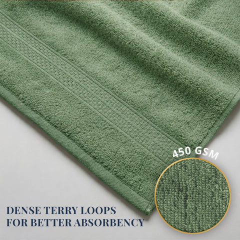 GRES Colorado | 100% Cotton Bath Towel | 450 GSM | Ring Spun Yarn