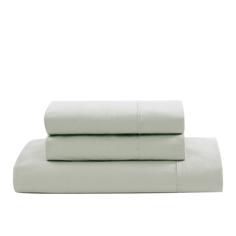 Double 2 bedsheet with white background