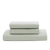 King sized bedsheet of mineral color with White Color Background