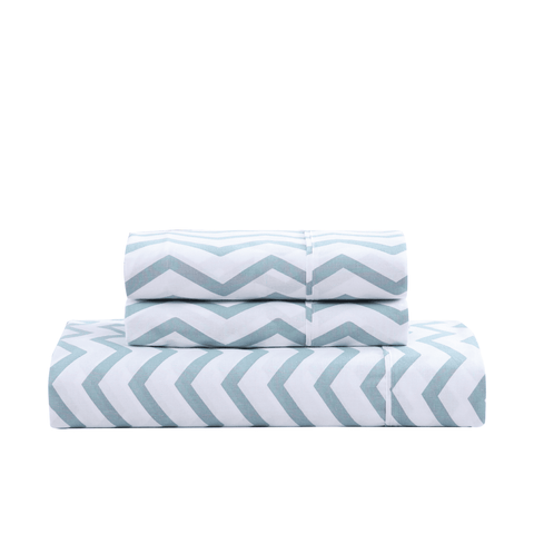King size bedsheet with white background