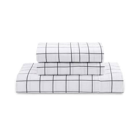 King size bedsheet with white Color