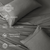 Charcoal Color Bedsheet & Pillow, Ultra Soft Bedsheet, Breathable Fabric, Sustainable & Eco Friendly Bedsheet, Ethically Made 