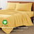 King sized 100% Organic Cotton Bedsheet, Percale Weave, Luxurious Bedsheet