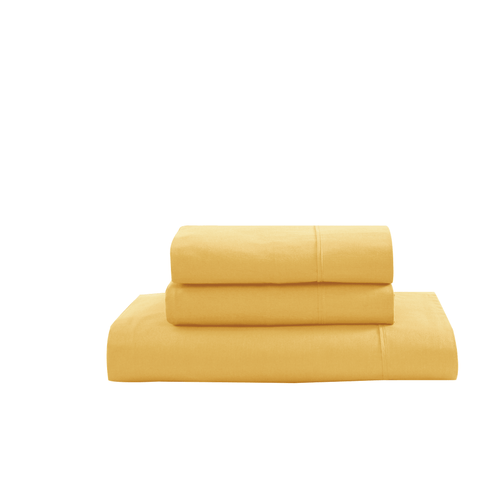 King Sized 2 Bedsheet of Coccon Colour With White Background