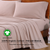 100% Organic Cotton Bedsheet,Percale Weaves, Brushed Luxurious Bedsheet